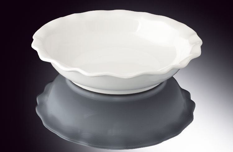 型号：D131---品名：10寸荷叶碗---规格：25.2x