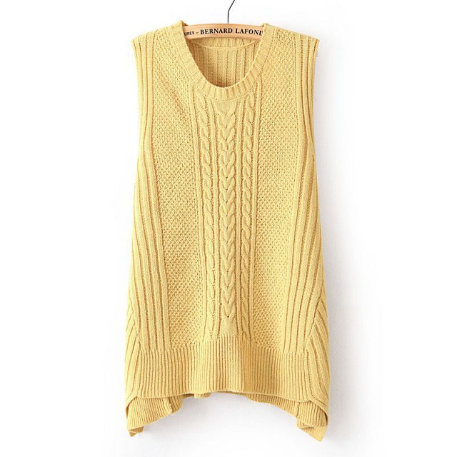 批发采购女式<em>马甲背心</em>-韩版线<em>针织</em>背心<em>女马甲</em>