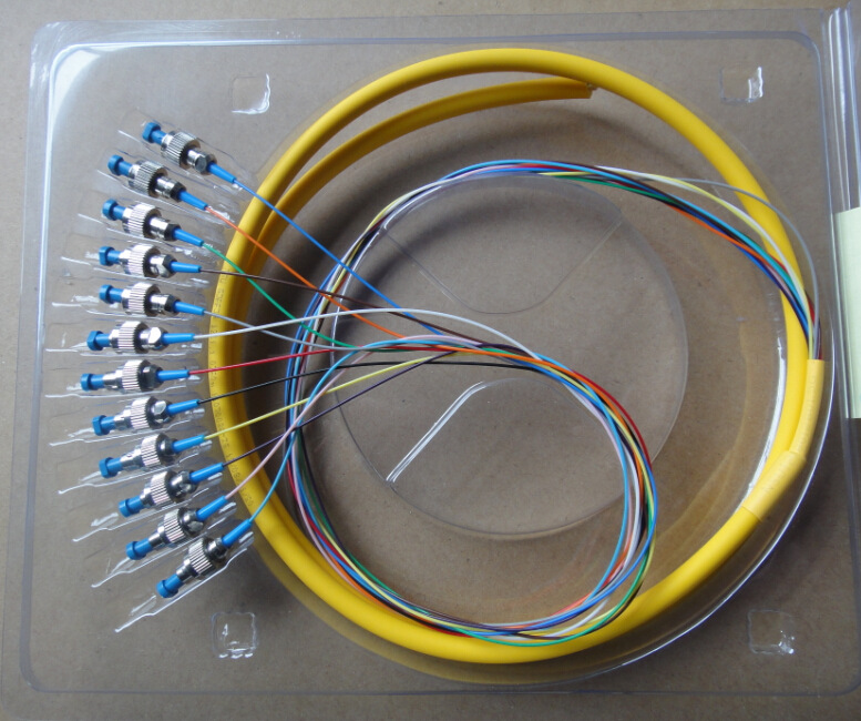 电工电料,线缆照明 布线与光纤设备 光纤跳线 低价优质 尾纤 12芯束状