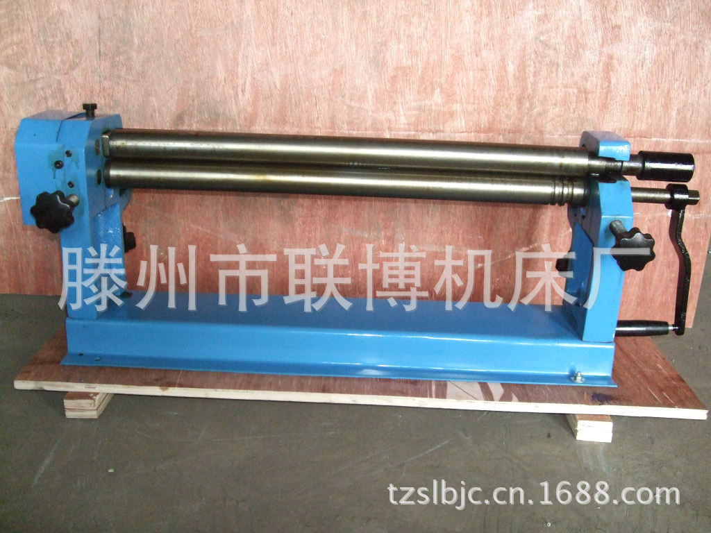 专业推荐 小型偏三星卷板机 W01-1.0610手动卷筒机