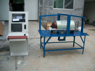 数据采集汽车改装cng 气瓶支架强度校验装置-