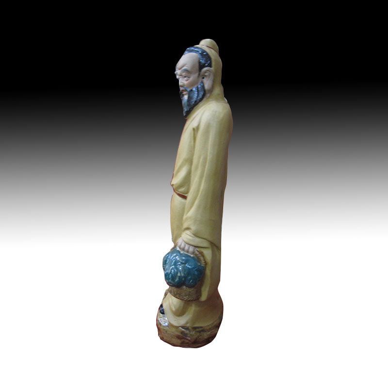 古代名医孙思邈摆件景德镇工艺瓷书房客厅摆设避邪祛病风水品