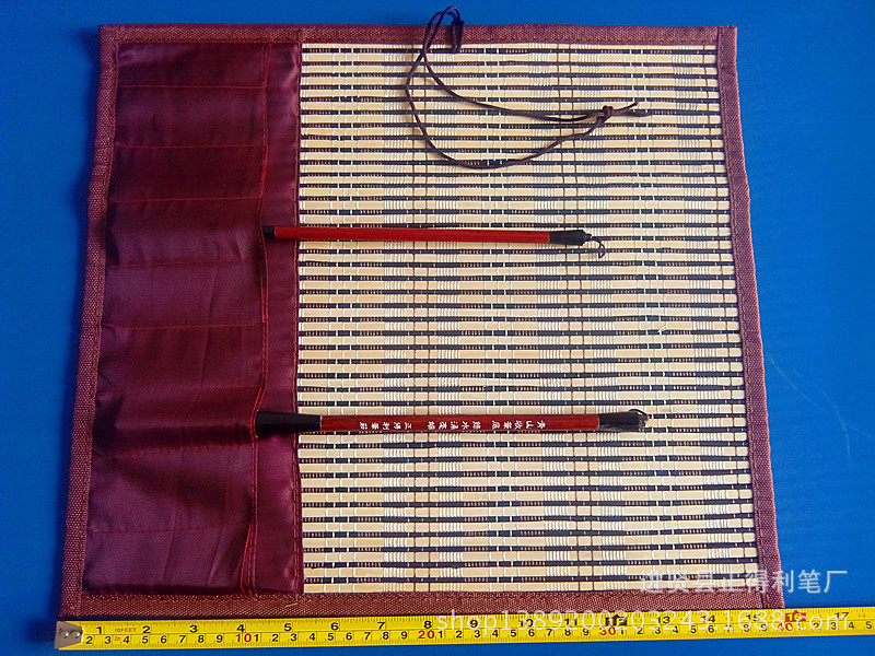 其他美术用品-毛笔笔帘总汇 小号毛笔笔连 毛笔