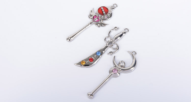 其他类玩具-<em>美少女战士</em>武器<em>项链</em>套装 变身器手