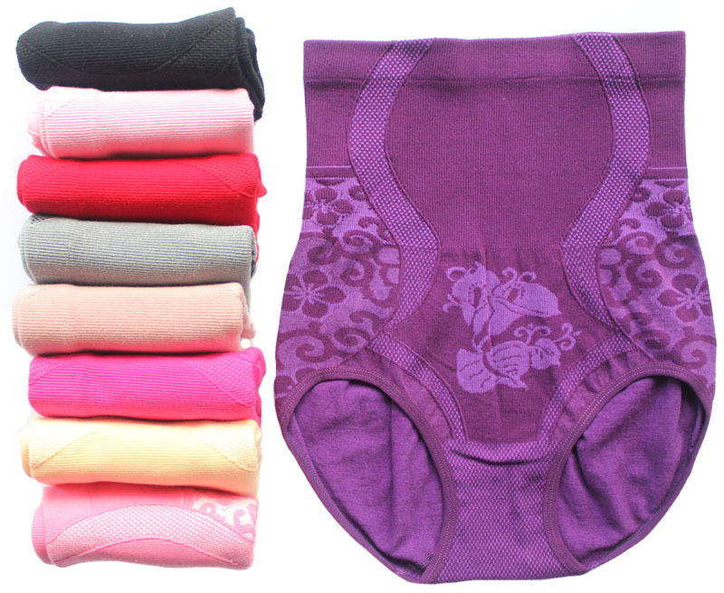 塑身裤收腹裤高腰超薄透气高腰收胃收复内裤提臀裤加强提臀瘦臀裤