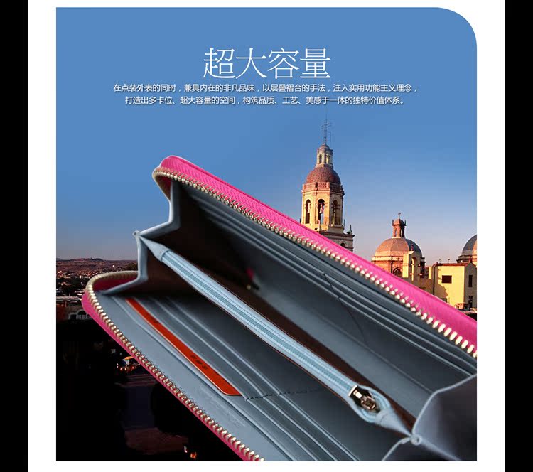 2014新款 女士錢包 韓版潮流女包 女士長錢包 糖果色手拿包 批發