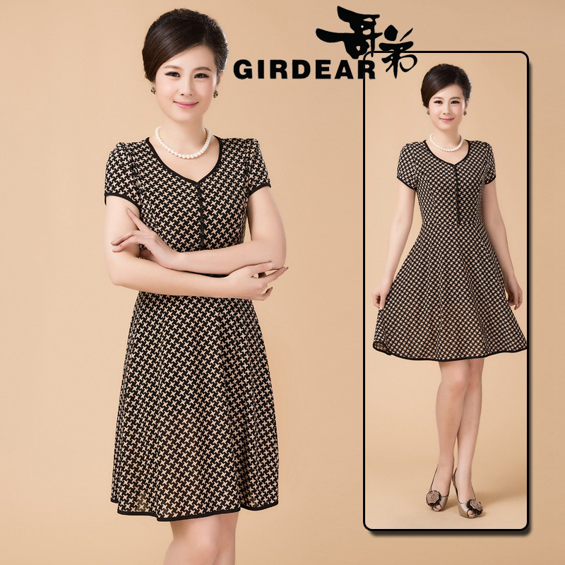 <em>批发</em>新款<em>哥弟</em>连衣裙正品夏装雪纺衫连衣裙韩版