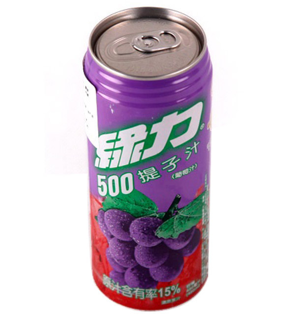 台湾绿力提子汁饮料500ml*24/箱 进口食品批发