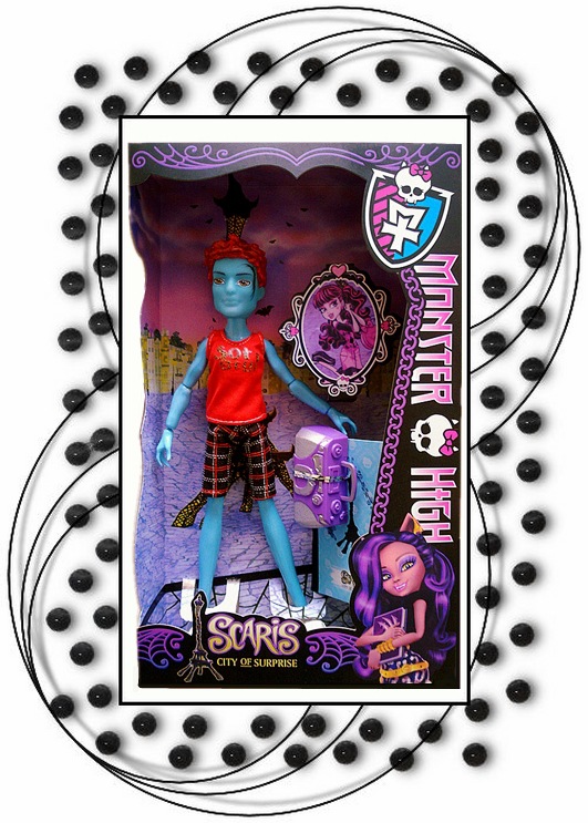 正版怪物高中 怪兽精灵 魔鬼高中 怪物高校 monster high 火龙