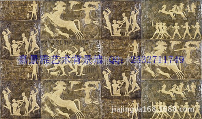 板岩、文化石-嘉景雅新款古埃及生活 壁画文化