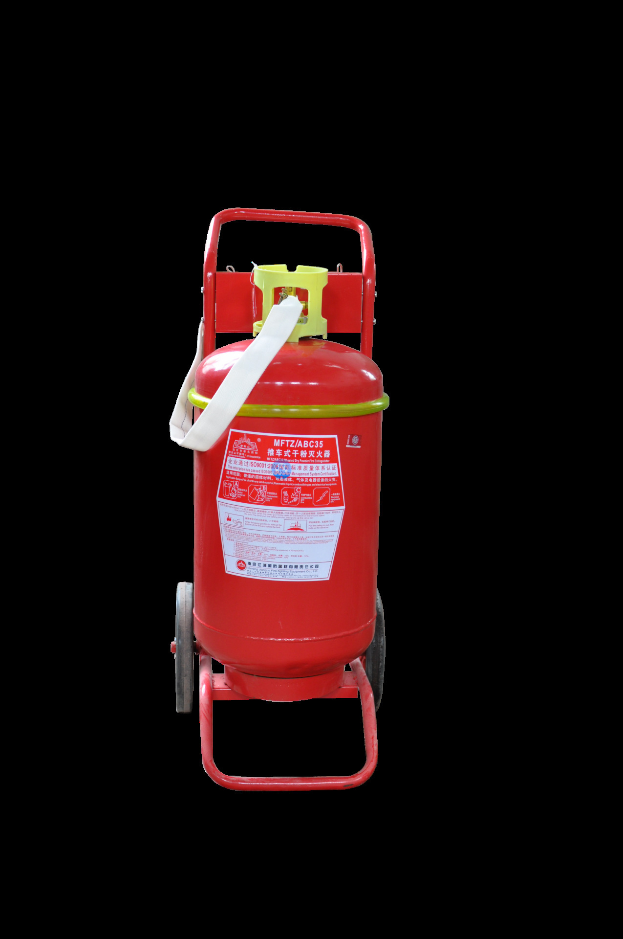 紫金山 推车式干粉灭火器MFZ\/ABC35 35KG 图
