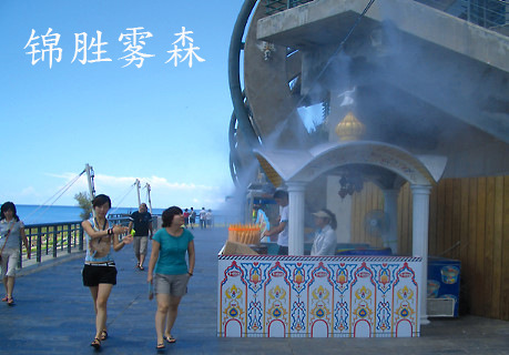 重庆巫溪人造雾造景喷雾户外降温冷雾工厂降温