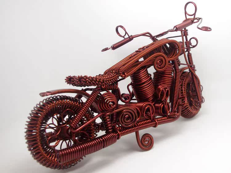 属工艺品-【新品上市】 批发手工哈雷摩托车模