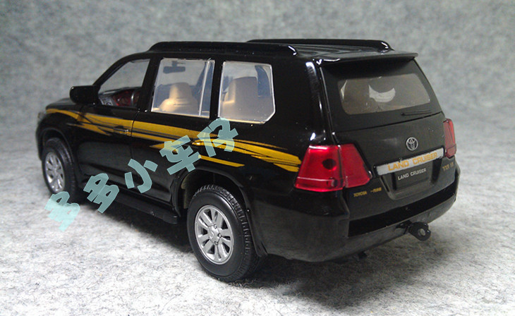 【升辉正品 丰田陆地巡洋舰越野车汽车模型 声
