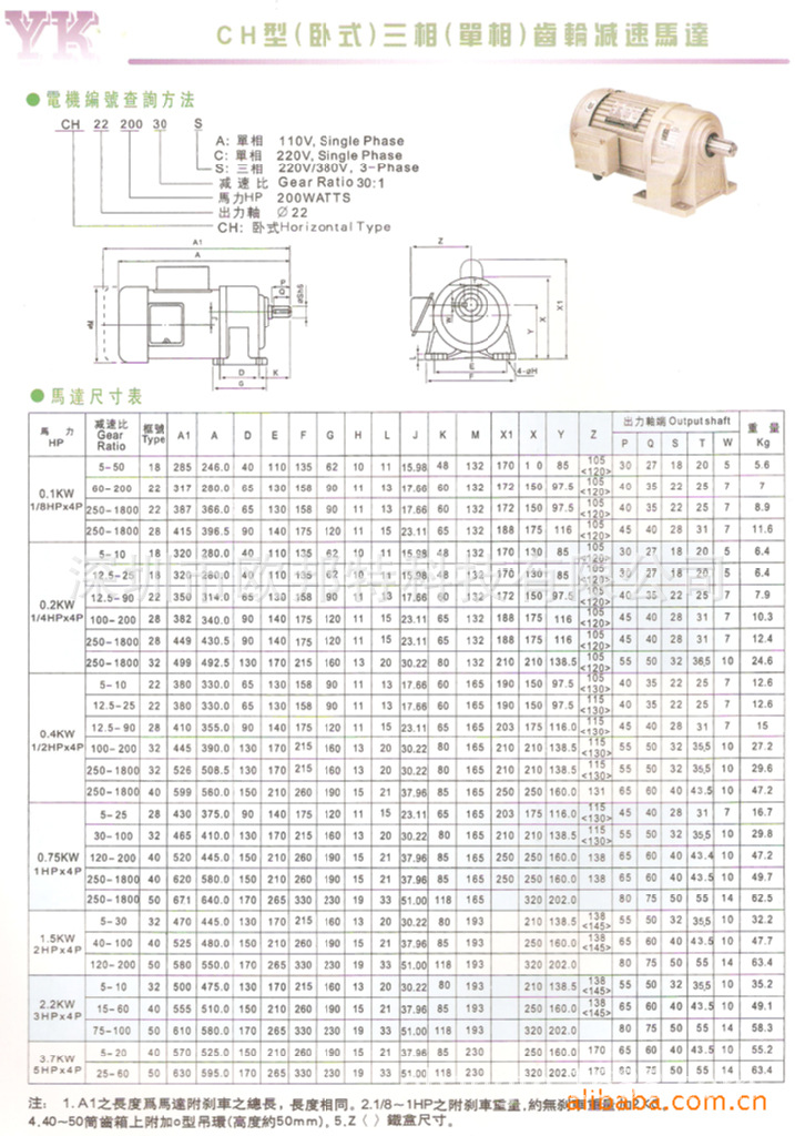 永坤电机产品图纸
