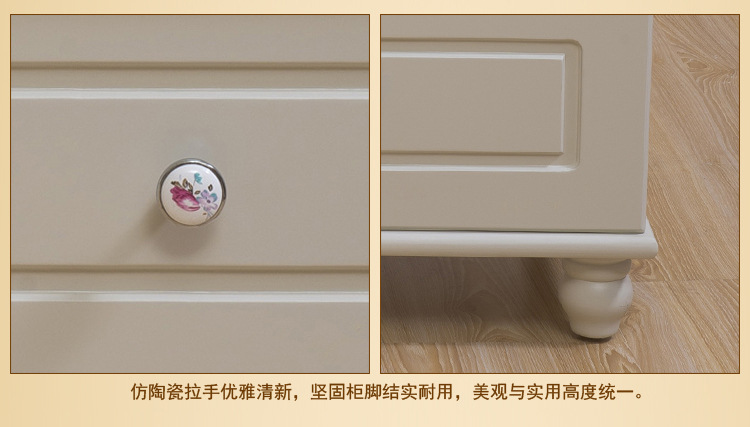 特价批发实木储物韩式床头象牙白特惠 产品质量保证