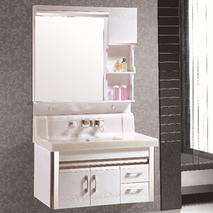 卫浴家具-新款圣华卫浴整体高端现代浴室柜厂