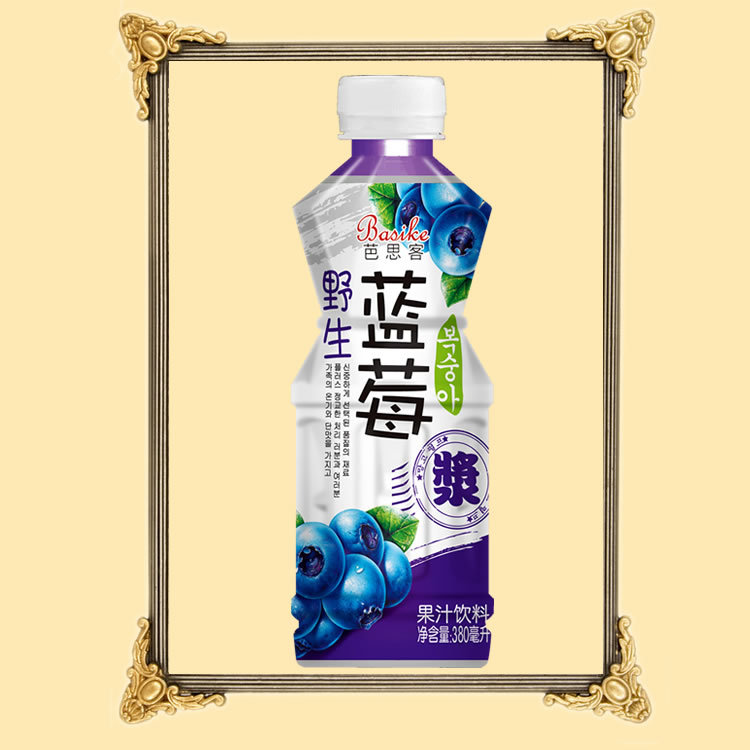 【饮料招商】果汁饮料全国代理加盟 380ml蓝莓