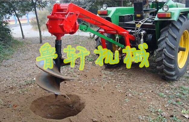拖拉機(jī)挖坑機(jī)@