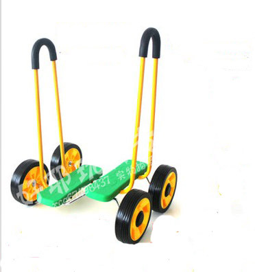 踏车幼儿园感统训练器材玩具四轮平衡脚踏车健