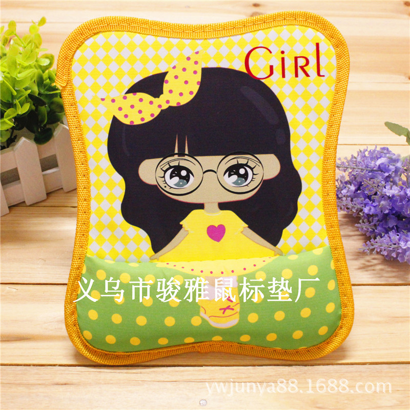 Cartoon fabric wrist mouse pads