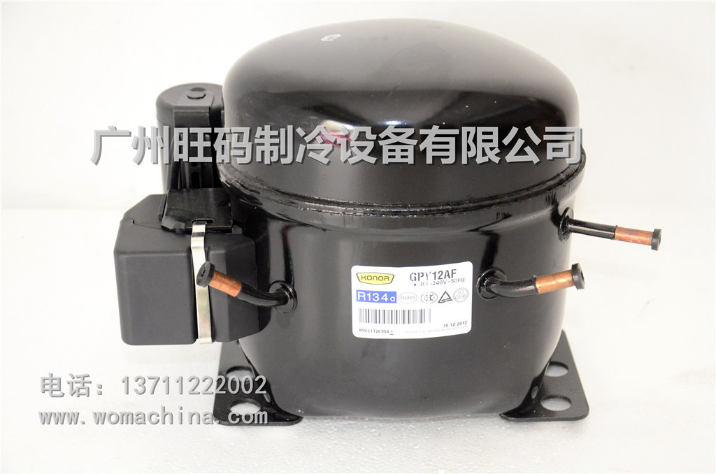 代理全新zel/acc扎努西gtm12aa大功率冰箱r134a制冷冰箱压缩机