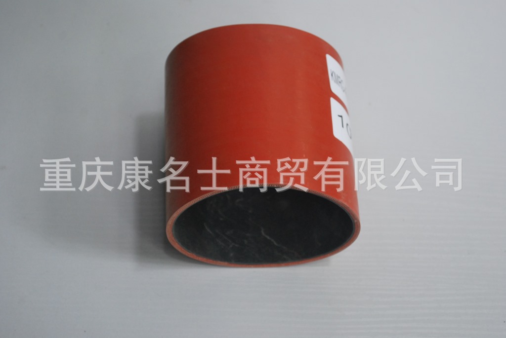 硅胶管灰色KMRG-479++500-胶管内径100XL125内径100X耐温胶管,红色钢丝无凸缘无直管内径100XL125XH110X-2
