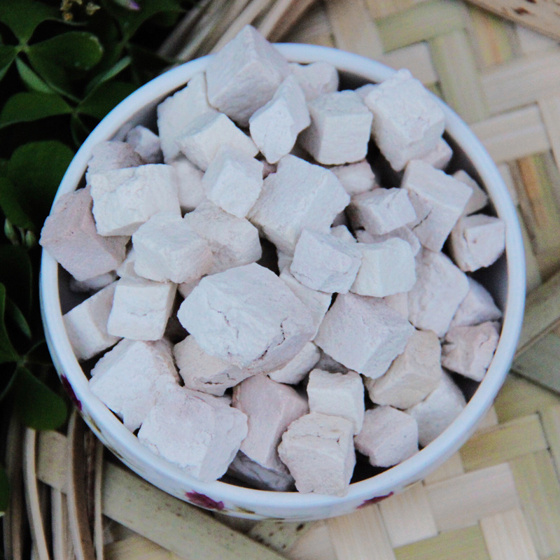 云南农家食用白茯苓块丁云苓无硫,散装手工挑选货1kg