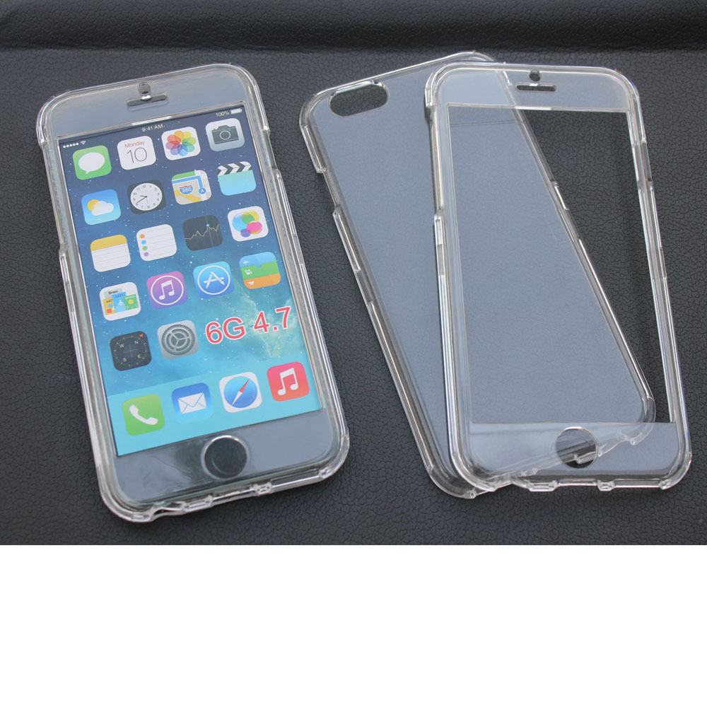 生产iphone4g/4s上下双片水晶壳 塑胶手机外壳