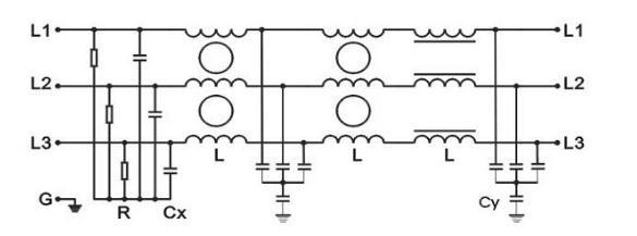 伺服电机专用滤波器DN3C-30A-F 三相高性能220-380V和康电子 