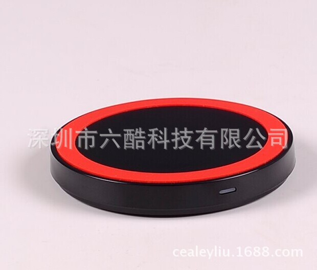 【最新超薄QI无线充电器 发射器 充电不发热 苹