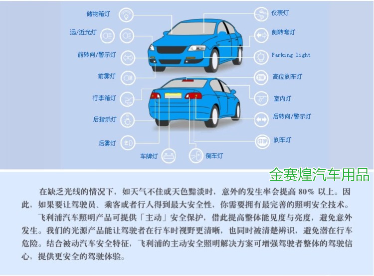 飛利浦 機表燈 高位剎車燈 03