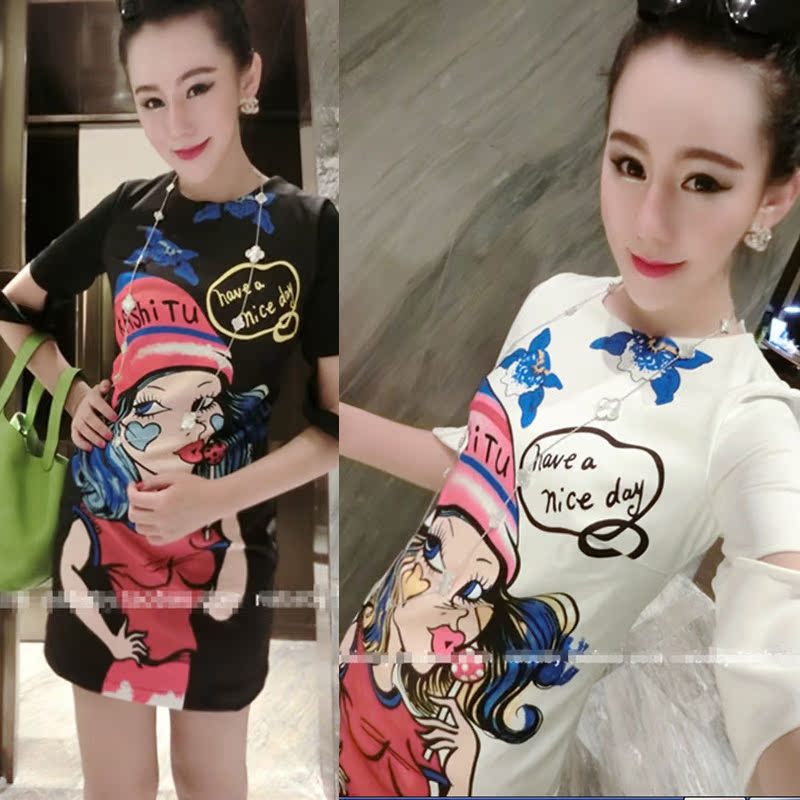 artysu名媛印花优雅百搭高端连衣裙<em>阿里巴巴女</em>