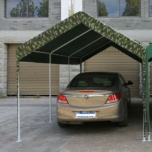 高级汽车停车棚 遮阳汽车篷 户外帐篷 简易车库 可定制可加围布