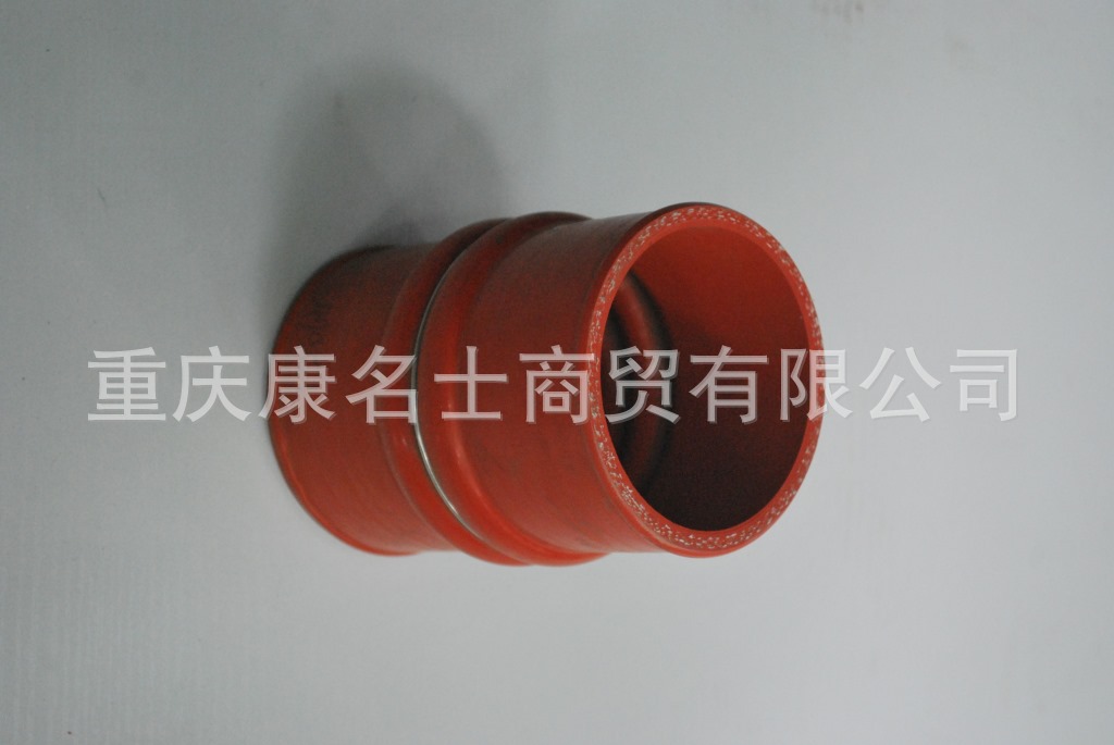 纯胶管KMRG-424++500-胶管120611900006-内径80X夹布输水胶管,红色钢丝1凸缘2直管内径80XL140XH90X-5