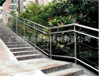 铝合金玻璃护栏YH007