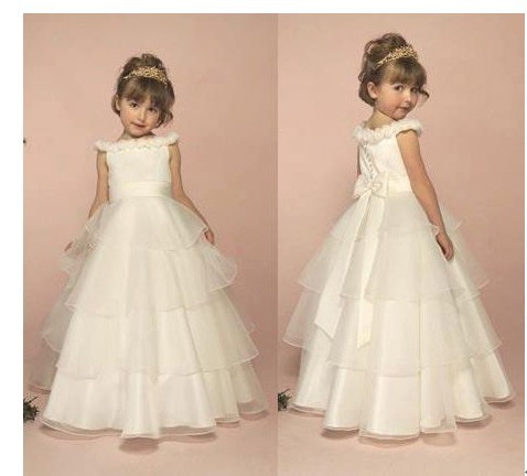 儿童婚纱裙 女童公主裙 花童礼服裙 <em>蓬蓬裙</em> 儿童