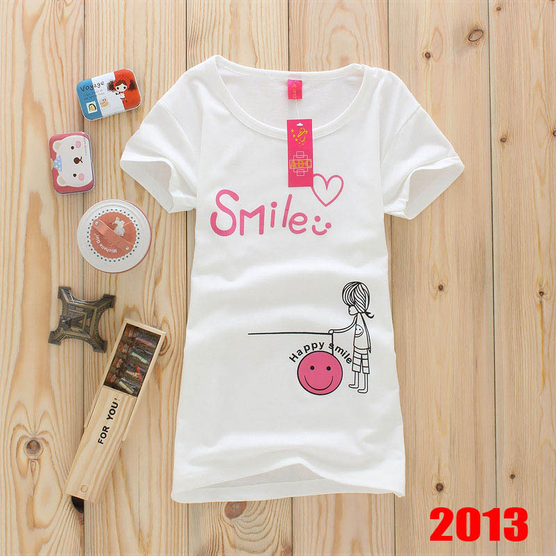 <em>批发</em>采购女式<em>T恤</em>-2014夏装新款<em>少女装</em> 韩版女
