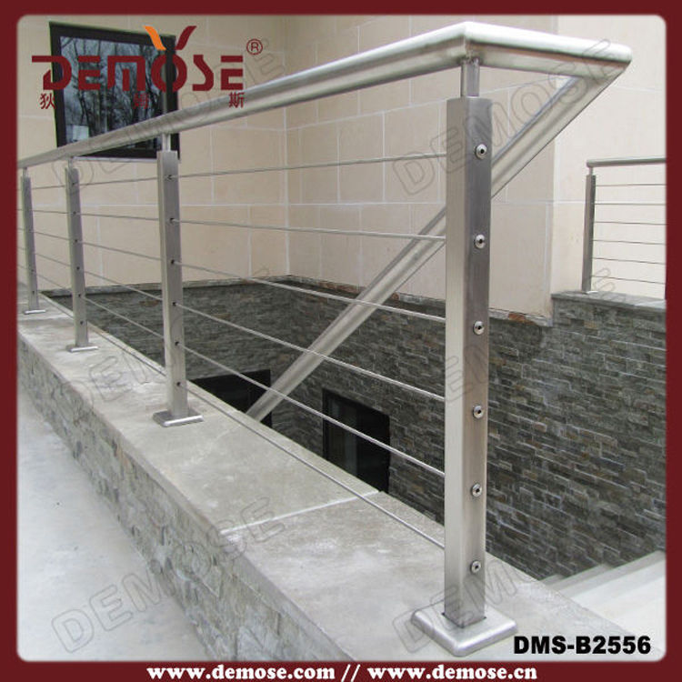 室外走廊安全钢索栏杆DMS-B2556 热销钢索栏