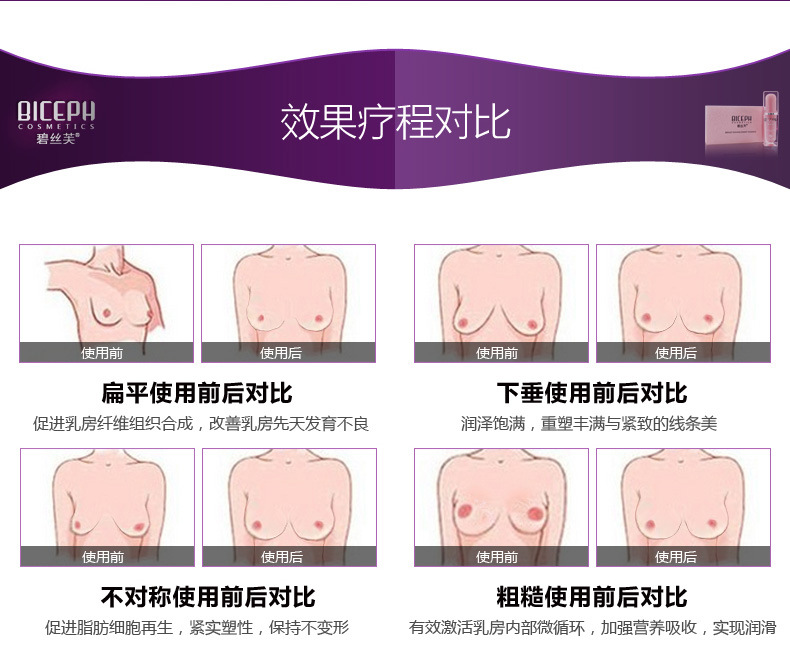 正品碧丝芙 丰韵精华挺实原液30ml 丰胸原液精油胸部护理