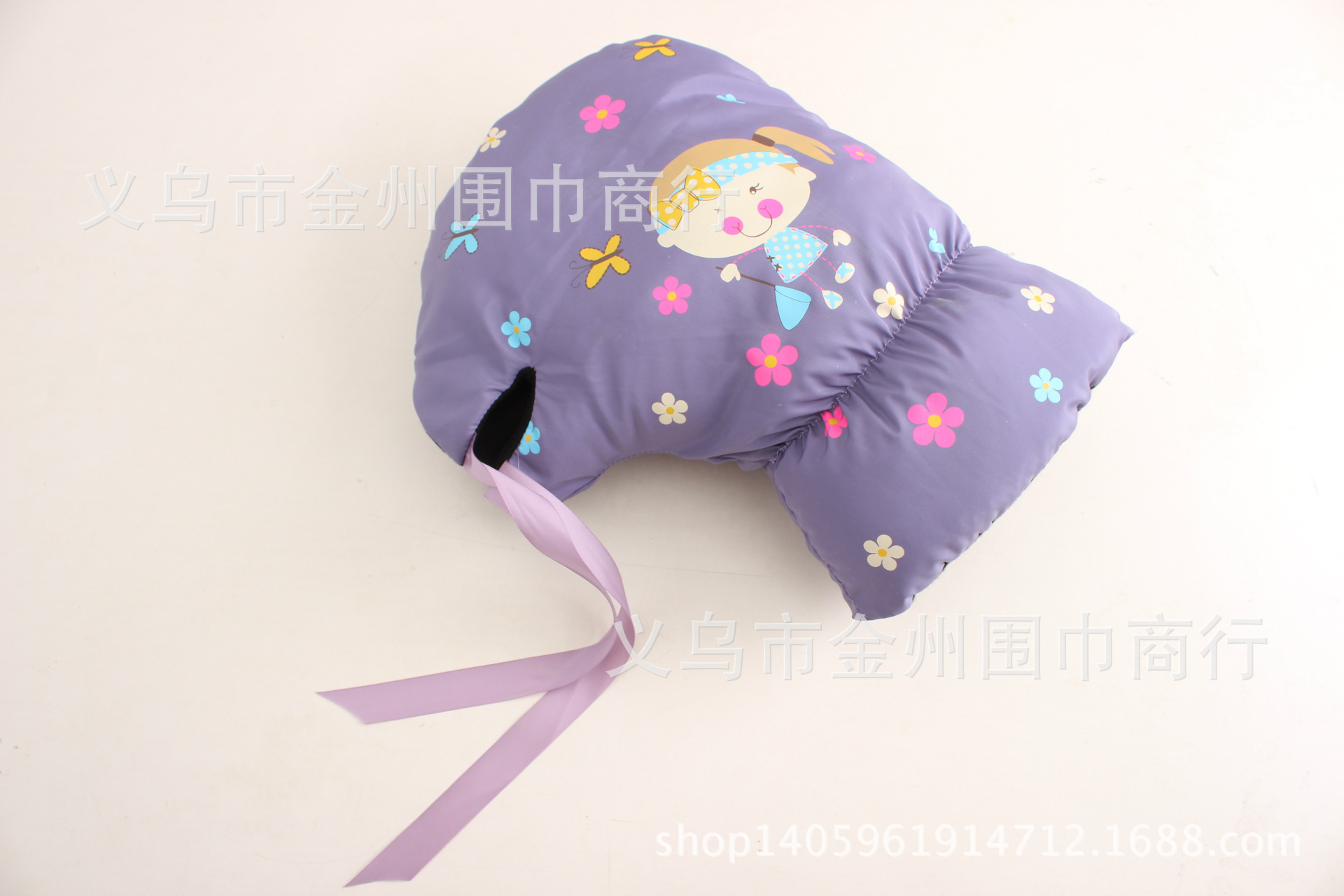 摩托车用品与附件-电动车保暖防雨布卡通冬季