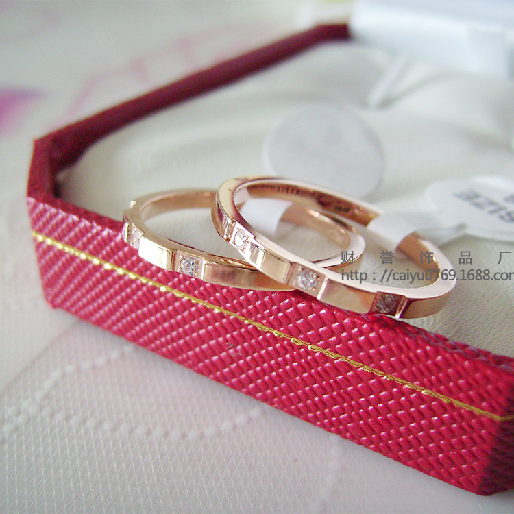 批发采购手饰-韩剧 想你尹恩同款 细版简约3颗