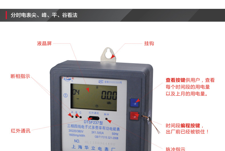 加工定制 是 类型 电子式电能仪表 品牌 毕跃 型号 dtsf738型 准确度