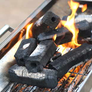 烤师傅 5斤装 无烟碳盒装环保炭 机制碳 户外烧烤碳 木炭机制木炭