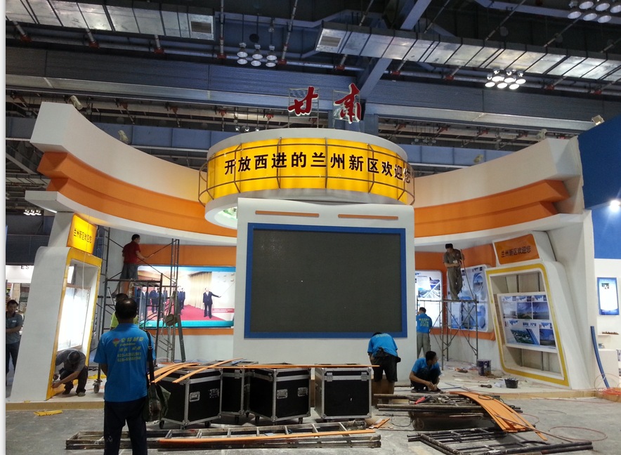 展台设计搭建-重庆国际机床展中环展 渝洽会展