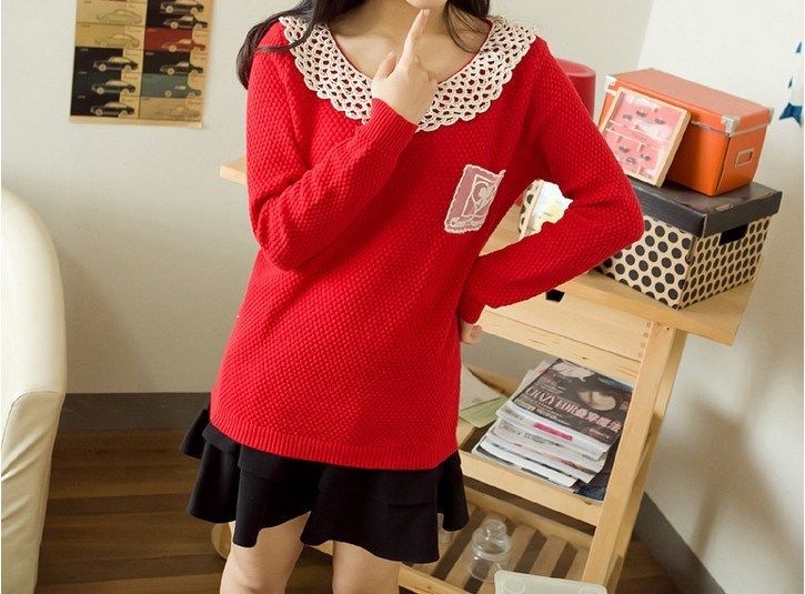 NB001-D12 2014春季女装 <em>领口钩花</em>镂空胸口蕾