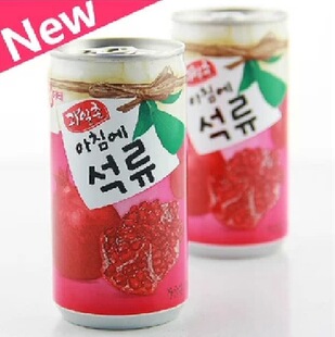 果蔬汁-好喝果饮】韩国进口饮料 海太石榴汁 果