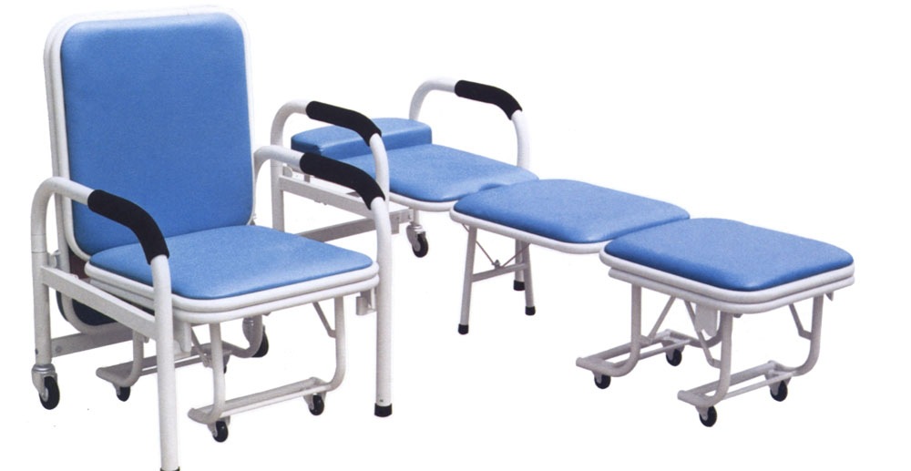 老人椅 老人床 折叠病床 病人陪护床 图片