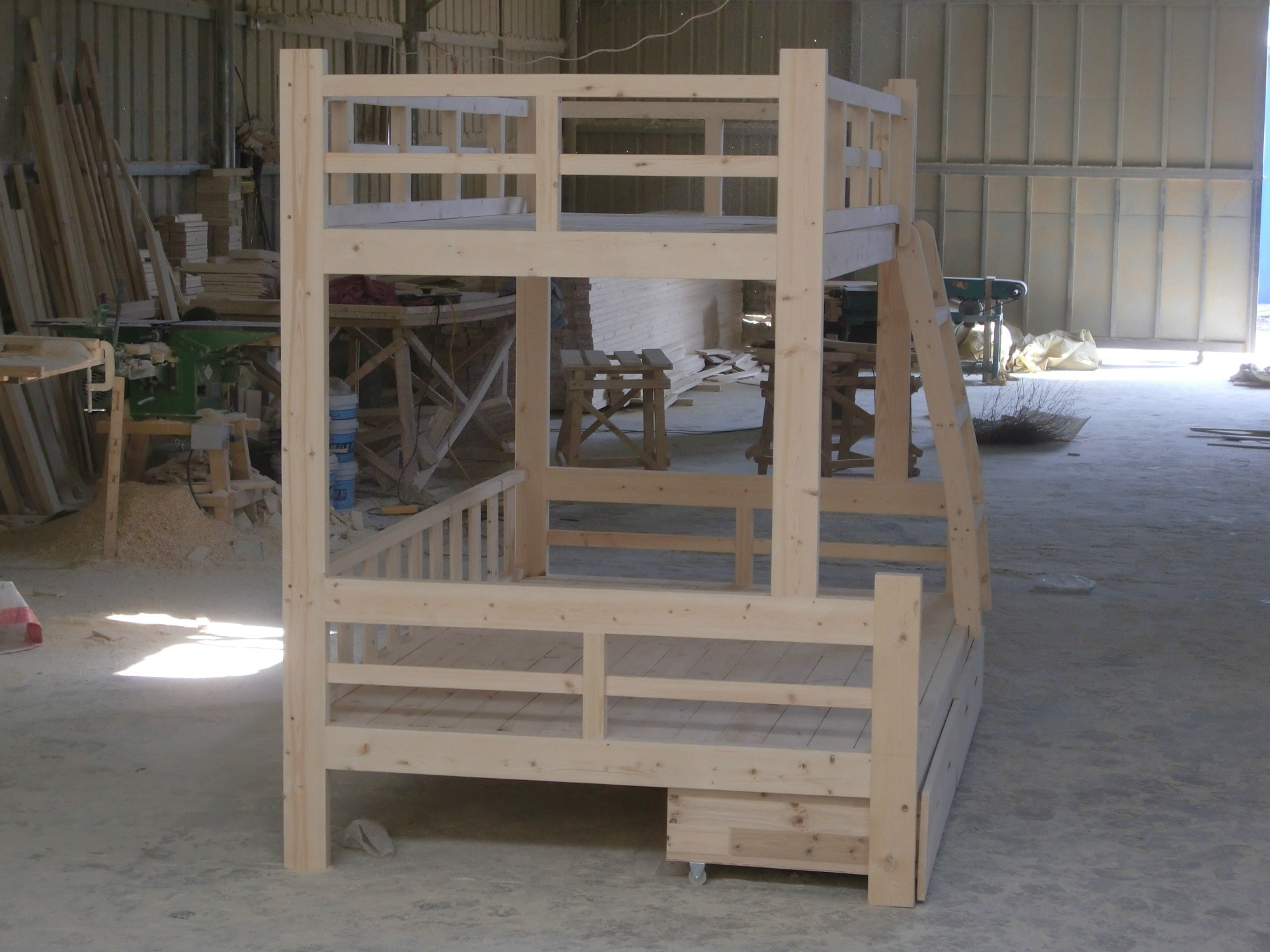 【特价实木床 双层床 子母床 送木床】