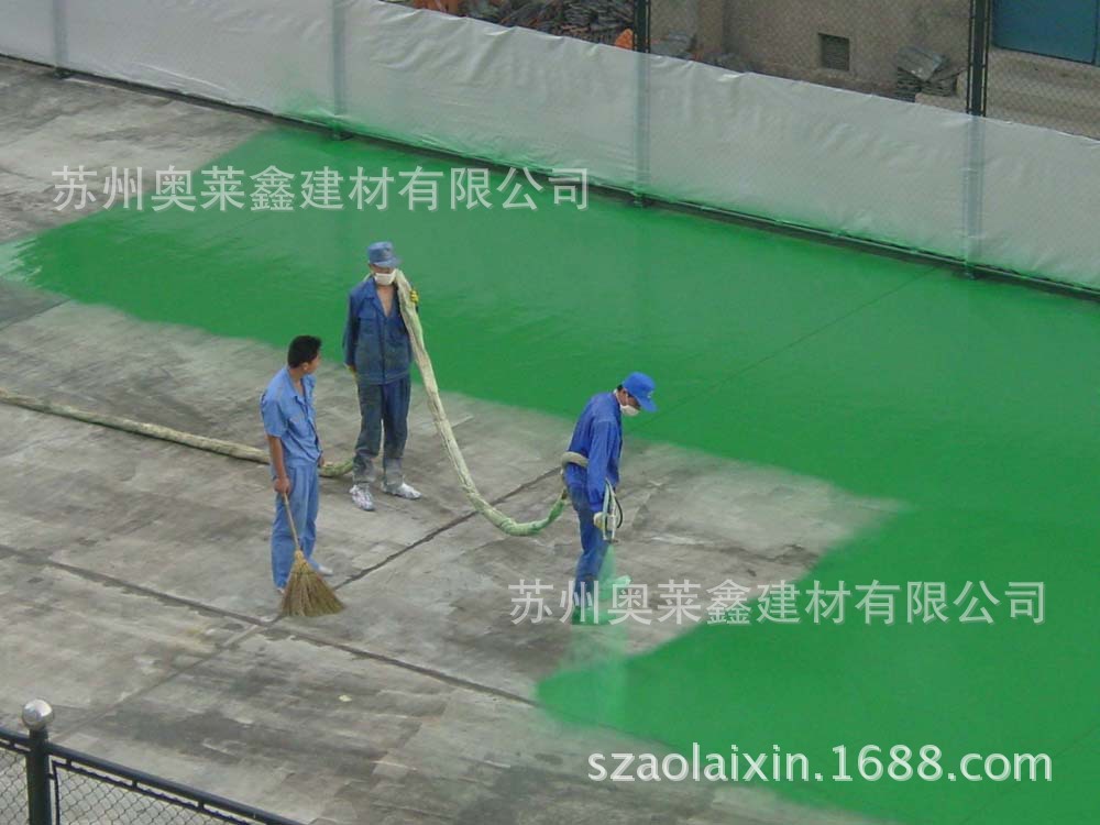 供应桥面铺设彩色路面地坪漆、混凝土桥面防水